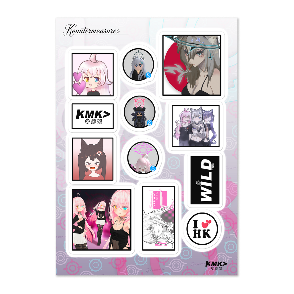 KMK＞ Sticker Sheet