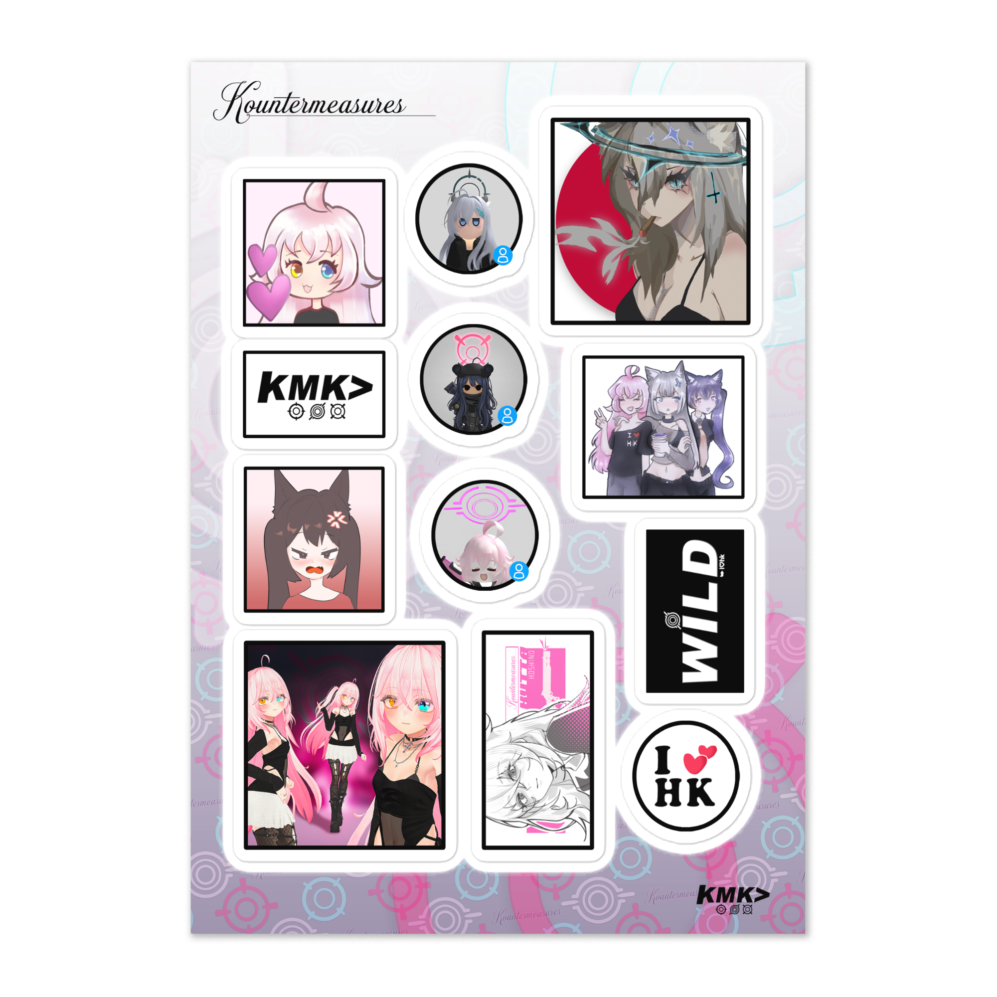 KMK＞ Sticker Sheet