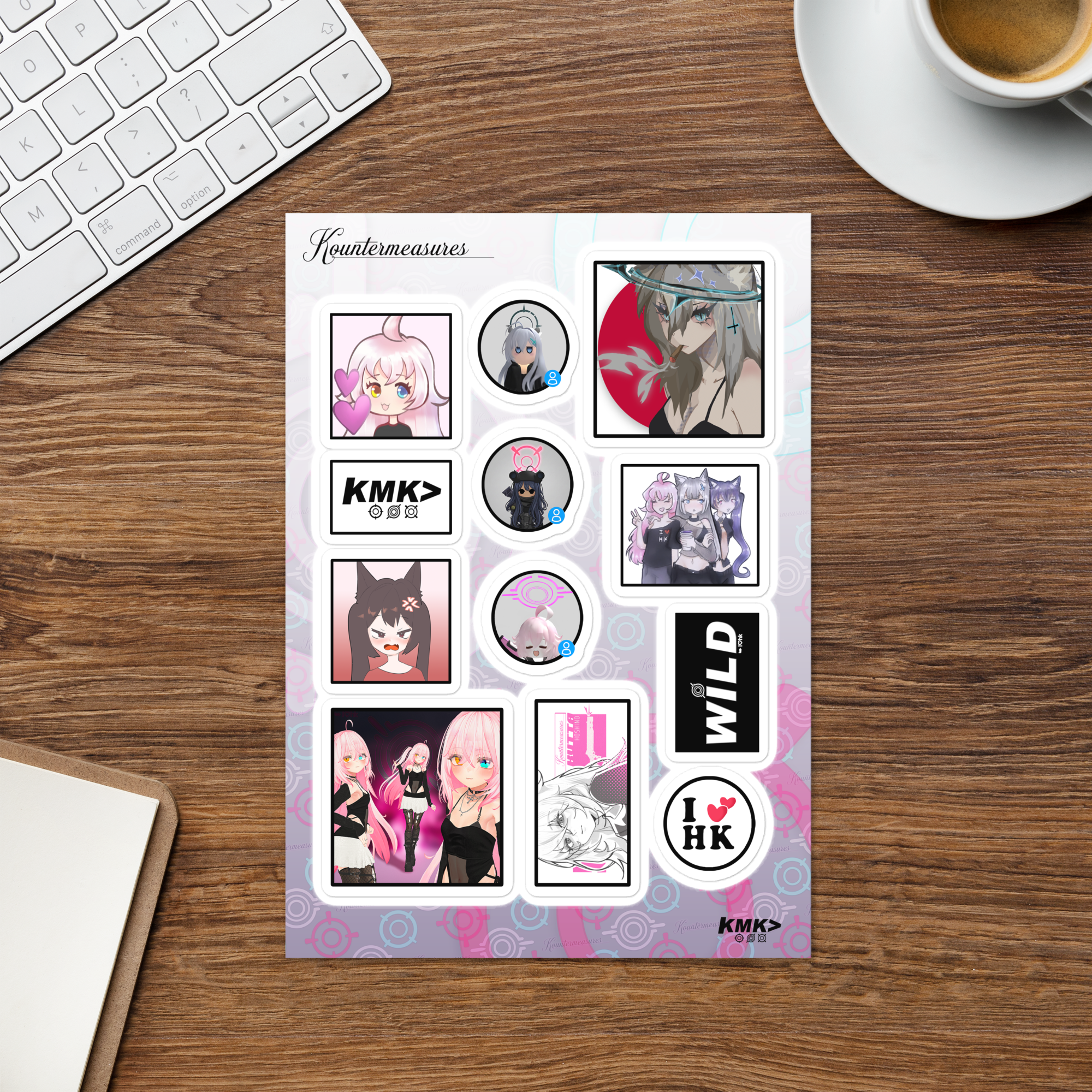 KMK＞ Sticker Sheet